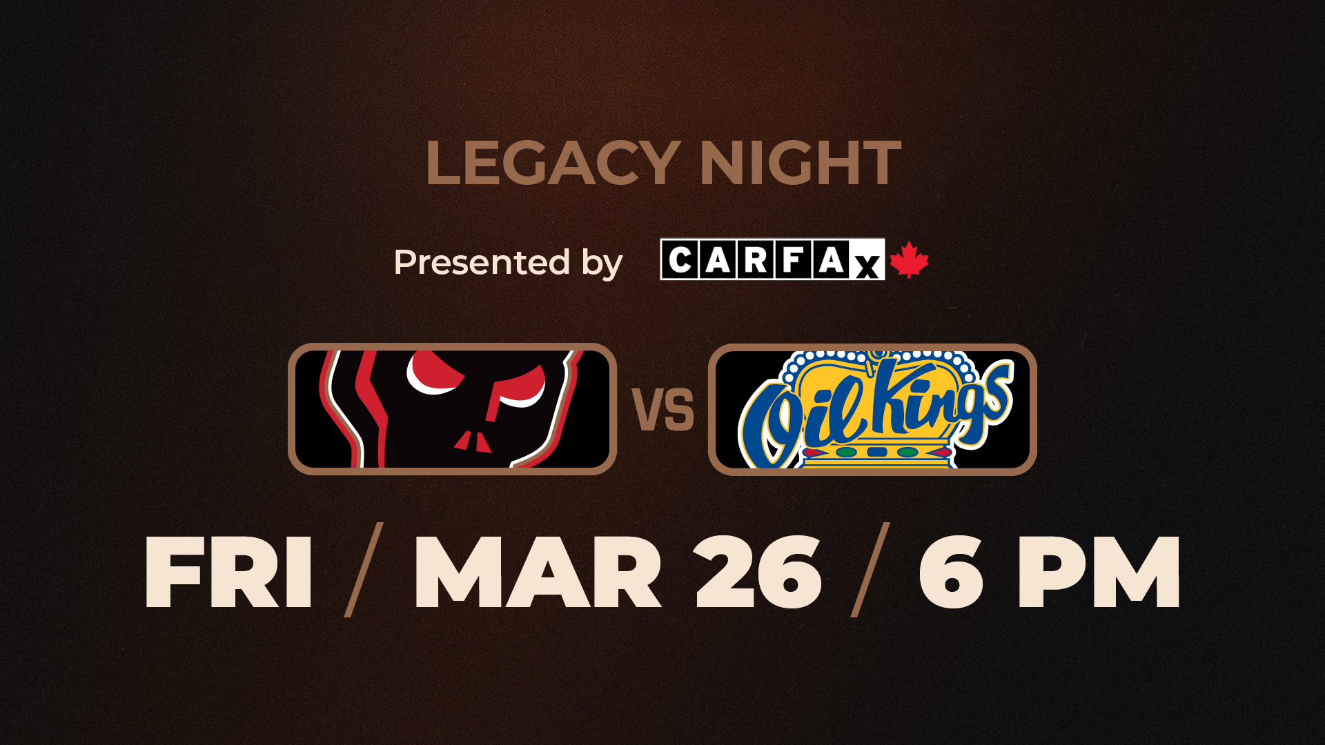 Calgary Hitmen vs Edmonton Oil Kings
