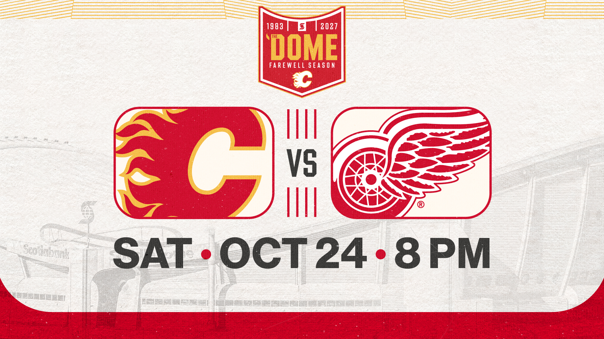 Calgary Flames vs Detroit Red Wings
