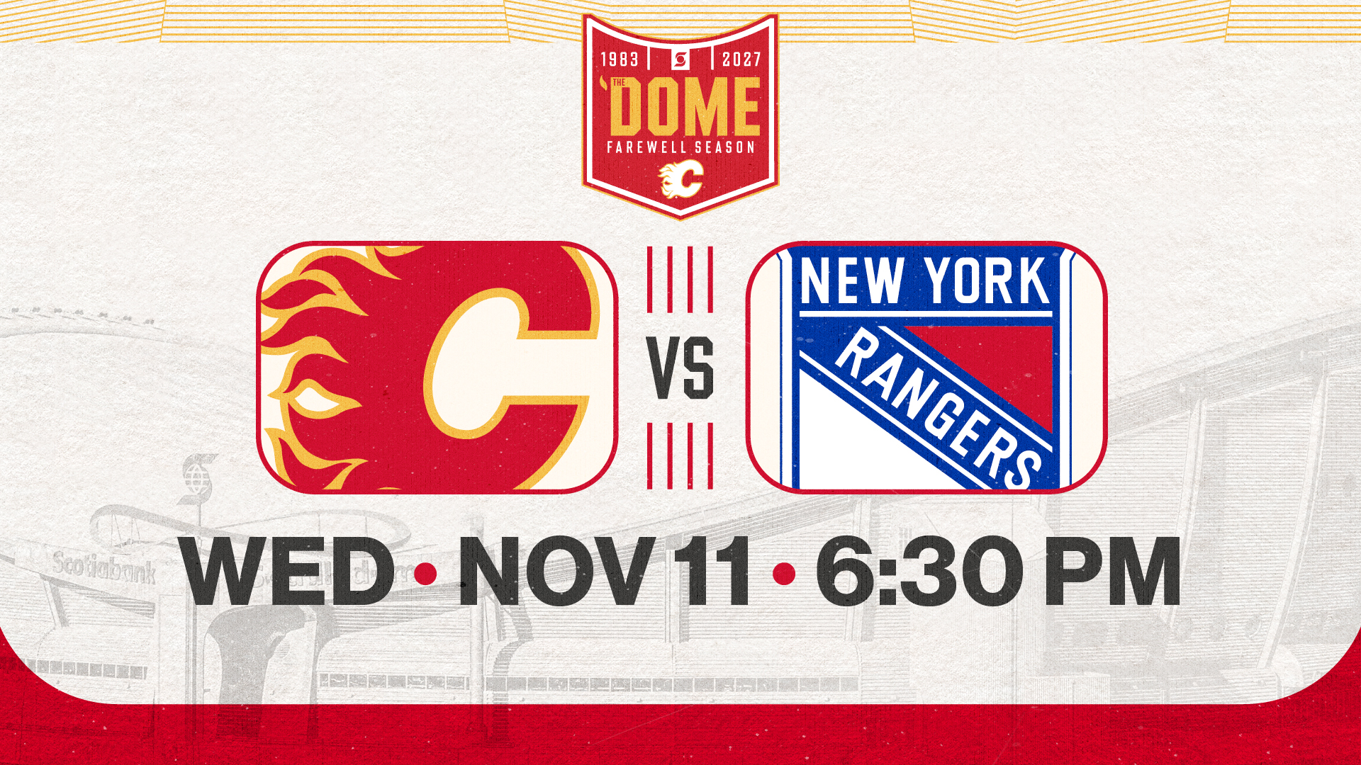 Calgary Flames vs New York Rangers