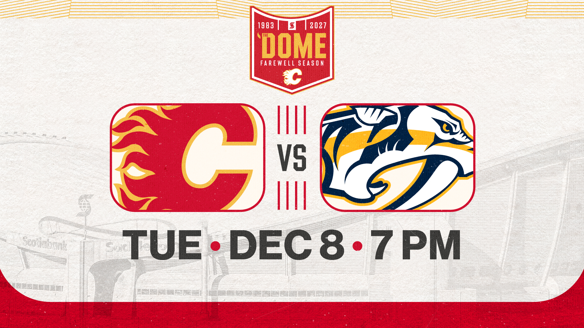 Calgary Flames vs Nashville Predators
