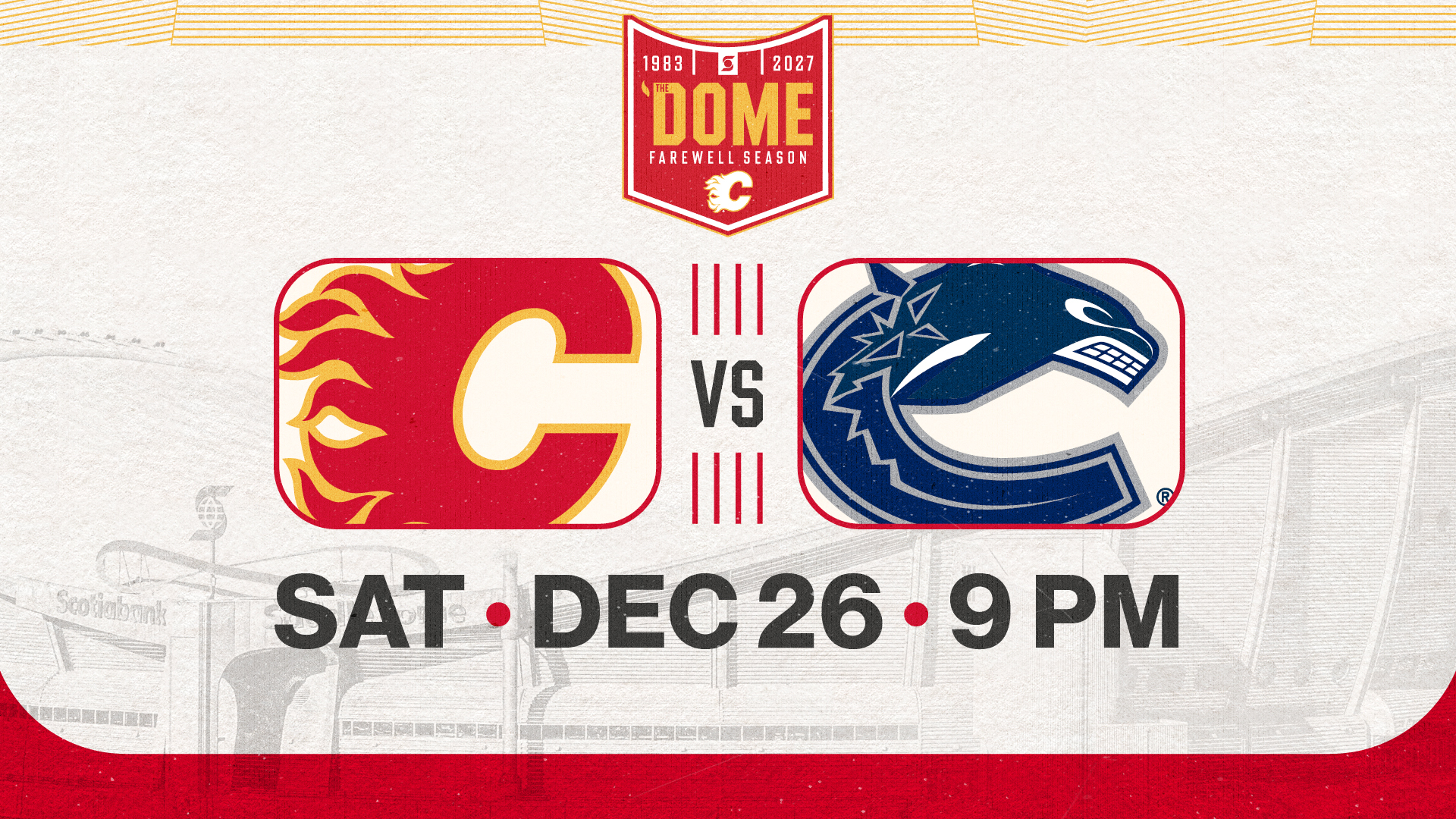 Calgary Flames vs Vancouver Canucks