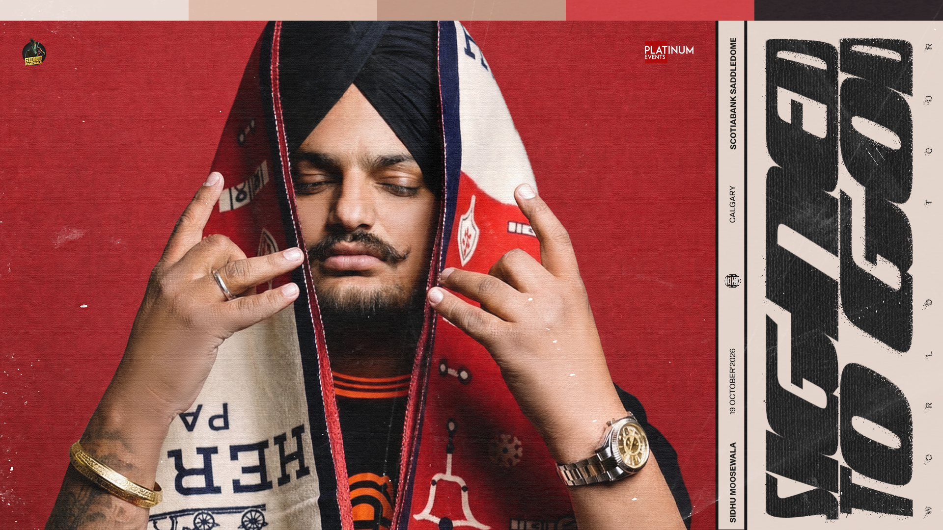 Sidhu Moose Wala: Signed To God World Tour 2026