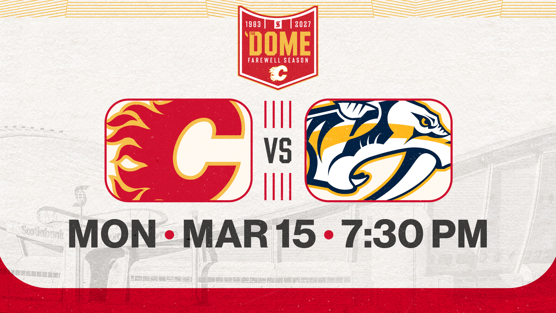 Calgary Flames vs Nashville Predators